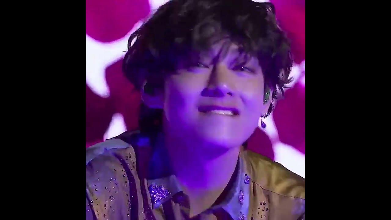 Taehyung the cutest while performing 'Dimple' 💜 #taehyung #tae #btsv # ...