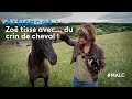 Artisanat  zo tisse avec du crin de cheval 