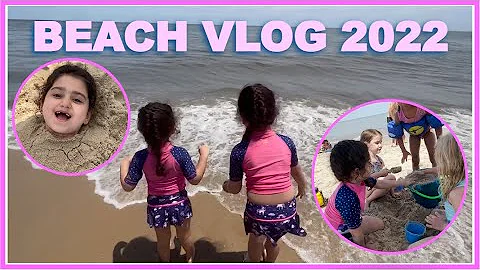 BEACH VLOG 2022 | FAMILY FUN Trip To BEACH | KIDS On The BEACH |