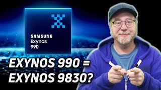 The Exynos 990, the Exynos 9830 and the Exynos 980