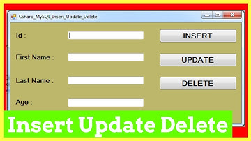 ADO NET Application to Insert and Delete using DLL Part 7 | CRUD Operation
