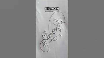 Subscribe and Comment your Name ❤️√ #shorts #signature #calligraphy #youtubeshorts