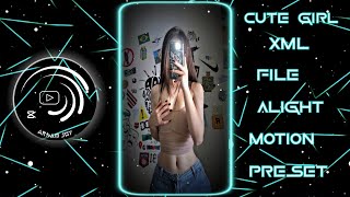 Toma Tussi Gasga La Plata Trending Song Xml File   Cute Girl Xml File  Alight Motion Presets Xml