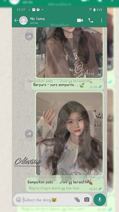 POV: Pura - pura sempurna || by: @itsmeAlexa_000 || #fakechat #whatsmock #trend #fyp  ||
