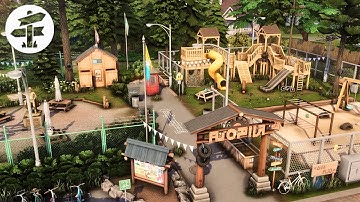 Adventure Awaits Playground 🪂 | The Sims 4 - Speed Build (NO CC)