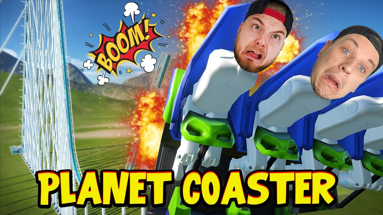 Roller Coaster Crash Disaster Planet Coaster 2 W Ashdubh Youtube - squiddyplays roblox escape the evil hospital washdubh