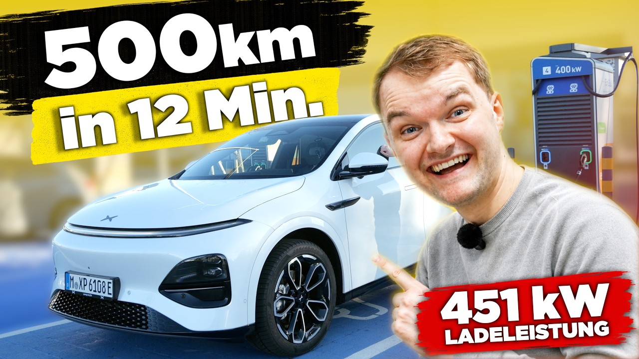 So schnell lädt KEIN Tesla: XPENG G6 ausprobiert!