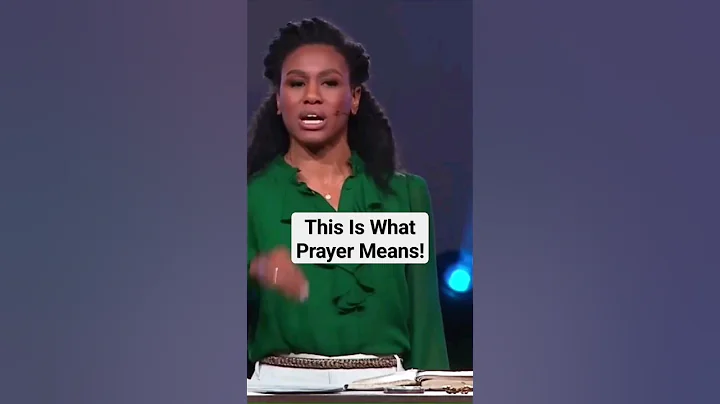 Prayer Explained By Priscilla Shirer #gospel #gospelcontent #priscillashirer
