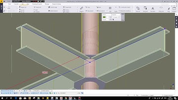 Tekla Structures. Custom component for offshore