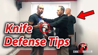 Static Knife Defense Tips