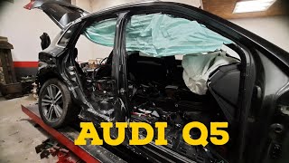 Audi Q5 кузовний ремонт #carrepair #Alex_Welder #кузовнийремонт