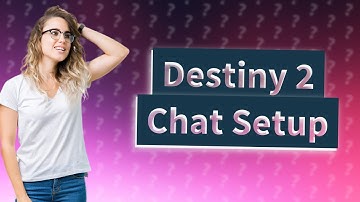How do you turn on game chat in Destiny 2 PC?