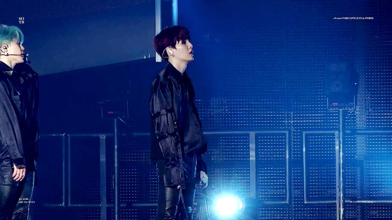 20181020 LYS in PARIS : FAKE LOVE (BTS SUGA FOCUS)