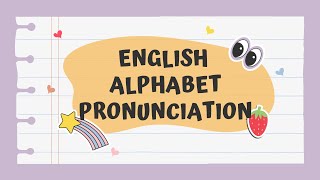 English Alphabet Pronunciation