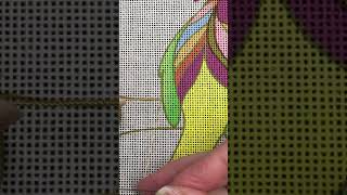 Three Birds Intro to Goldwork on Needlepoint Canvas Lesson Two