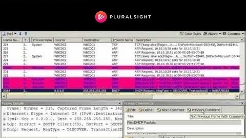 Adding Comments Using Microsoft Network Monitor