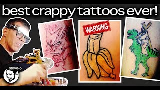 Giving Hilariously Bad Tattoos (I’m A Professional Tattoo Artist Now!) | Steve-O