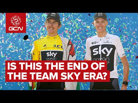 Video: Team Sky racet in het wit in de Tour de France