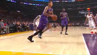 Kyle Kuzma dunk over Anthony Davis