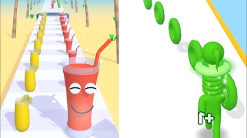 Juice Run Vs Long Neck Run| All Levels| Android Ios game| New Apk Update