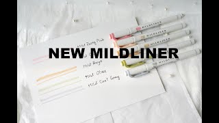 Swatching NEW Mildliners (2022) #shorts
