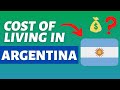 Cost of Living in Argentina | Monthly expenses and prices in Argentina