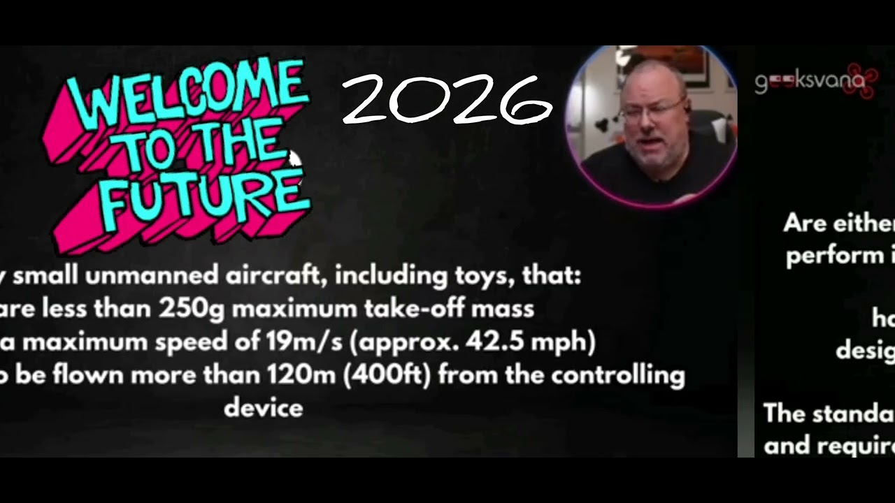 CAA 2026 uk drone rules - YouTube