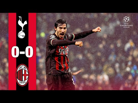 #ChampionsLeague Quarter-finals here we come! | Tottenham v AC Milan | Highlights