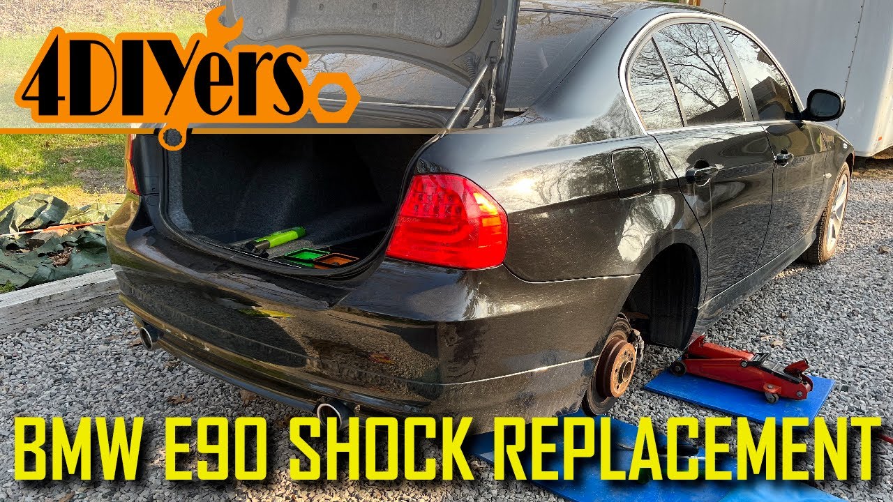 How to Replace the Rear Shocks on a BMW E90 3 Series 