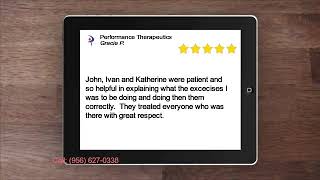 Performance Therapeutics Terrific 5 Star Review