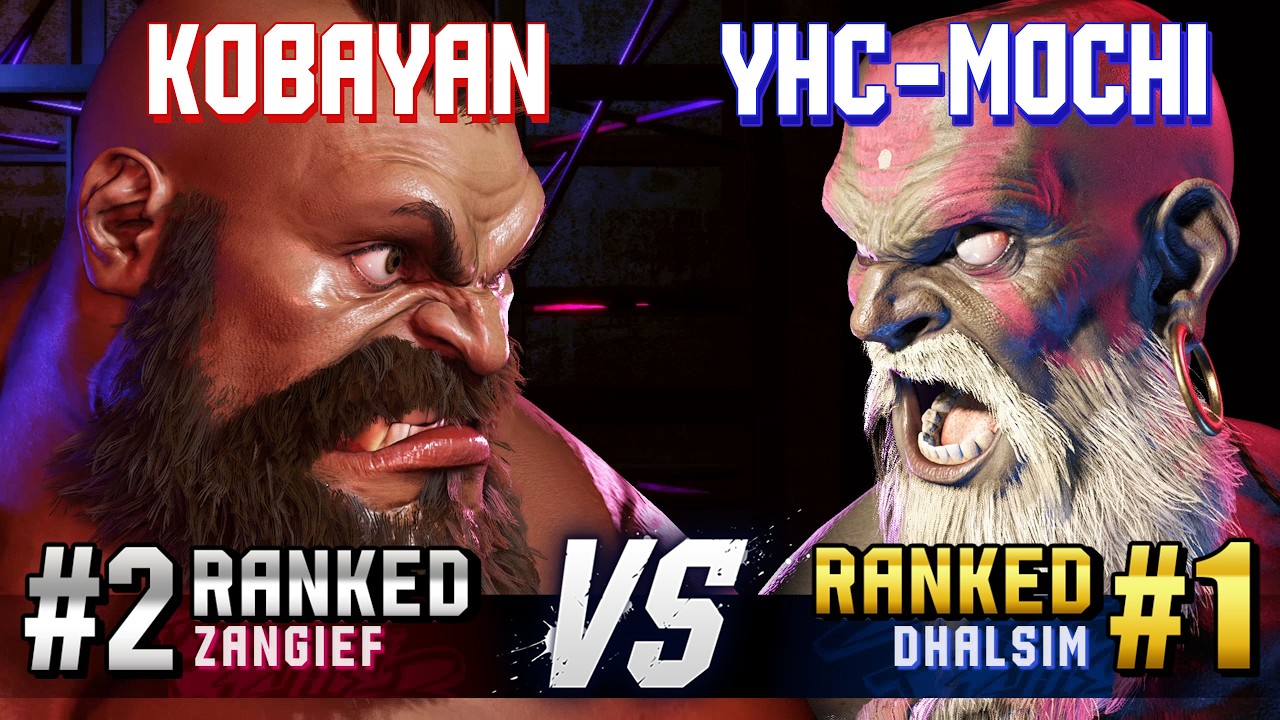 SF6 ▰ KOBAYAN (#2 Ranked Zangief) vs YHC-MOCHI (#1 Ranked Dhalsim) ▰ High Level Gameplay