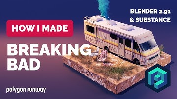 Breaking Bad RV in Blender 2.91 - 3D Modeling Process | Polygon Runway