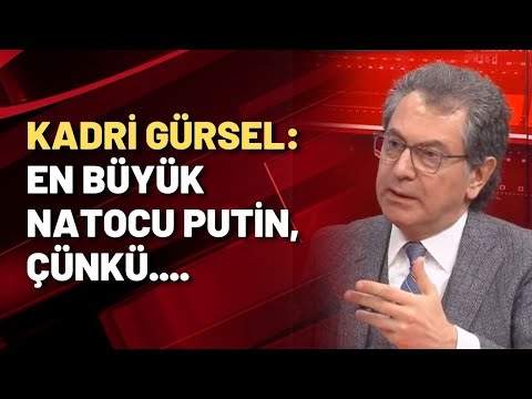 Kadri Gürsel: En büyük NATO'cu Putin, çünkü...