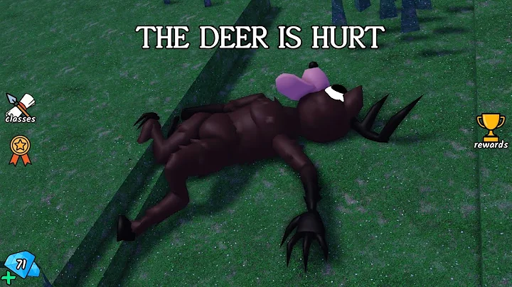 99 Nights in the Forest - THE DEER IS HURT Cutscene | Roblox