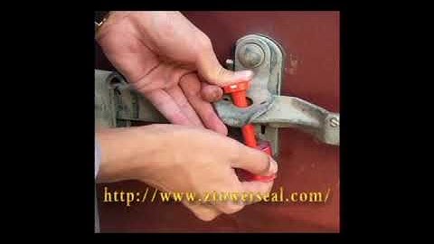 SL-09K Security Bolt Seal for Cargo Containers and Oil Tank Truck