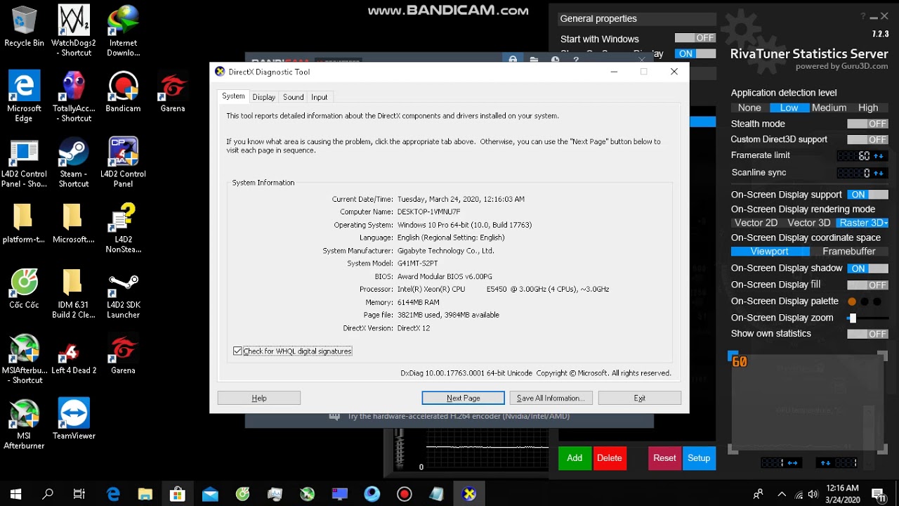 how to run watchdogs 2 on low end pc 2020 !
