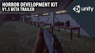 Horror Development Kit - v1.5 Beta Release Trailer - Unity Asset