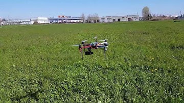 F450 NAZA V2 GIMBAL FEIYU TECH 3D PRO PAN TEST H5 MIDLAND  20 MAR 2016