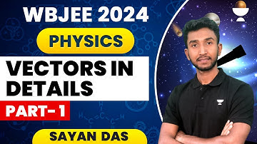 Vectors in Details | Part -1 | WBJEE 2024 Physics | Sayan Das