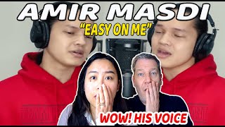 Easy On Me - Adele (Amir Masdi Covers) |Dutch Couple REACTION