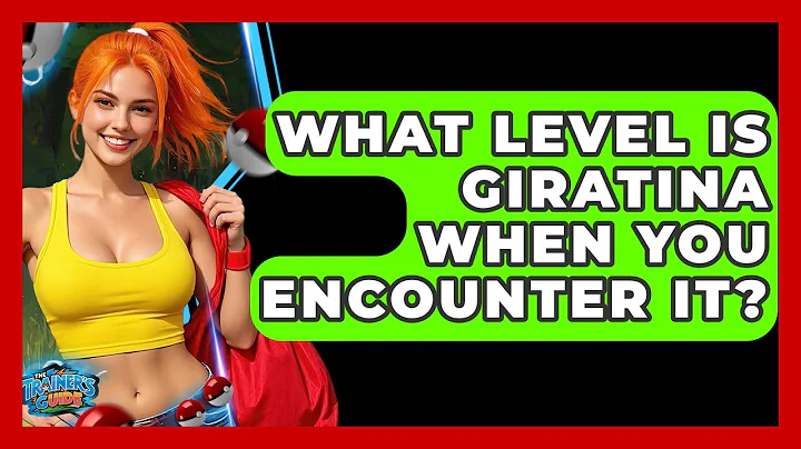 What Level Is Giratina When You Encounter It? - The Trainers Guide