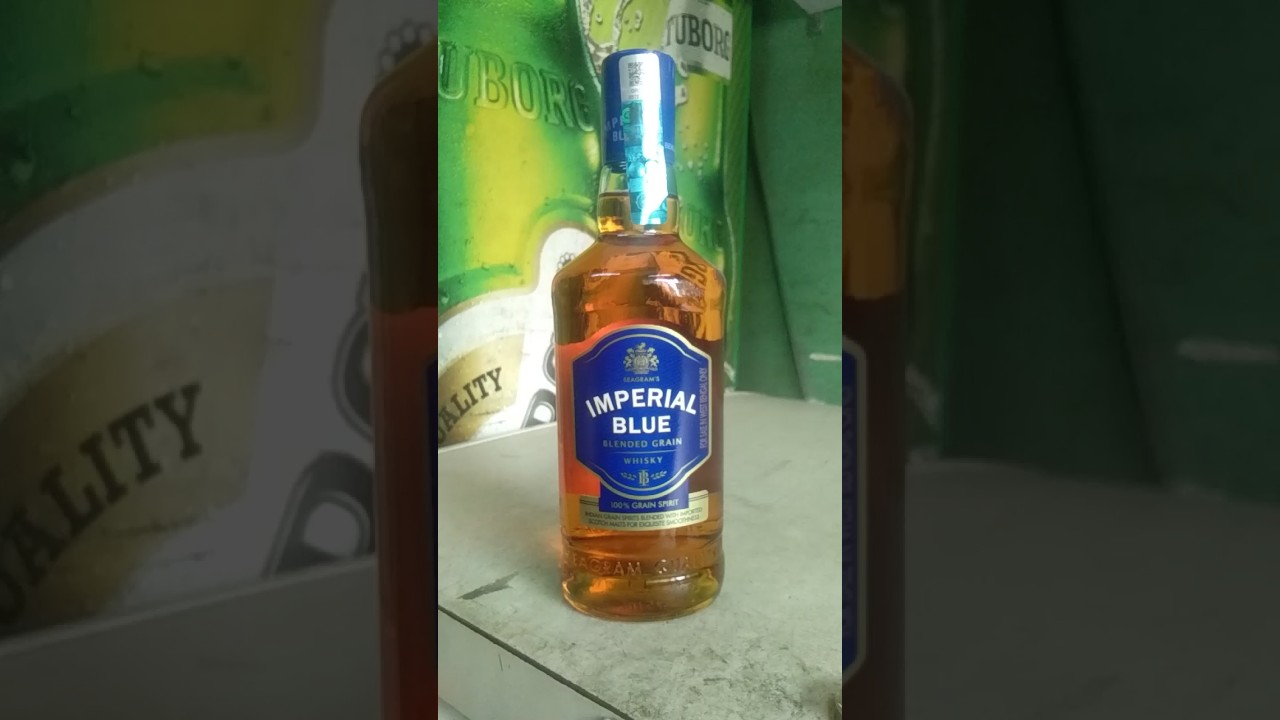 Imperial blue Whisky /375ml /price -330/Alcohol-42.8%/West bangal India 2024