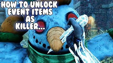 How To Unlock The Bone Chill Event Items As Killer