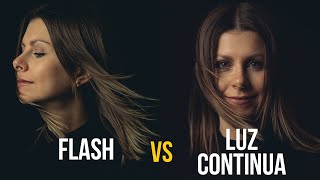 ¿Qué es mejor FLASH ó LUZ CONTINUA? (Godox fv150)