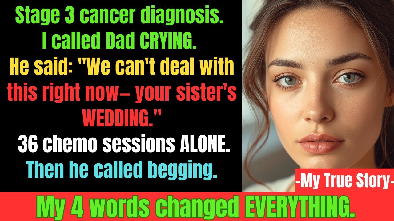 My Parents Abandoned Me During Chemo... My 4-Word Response Left Them DESTROYED