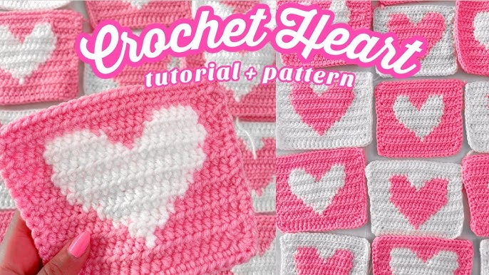 how to crochet heart tote bag｜TikTok Search