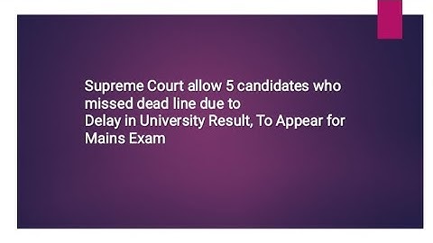 supreme court judgement