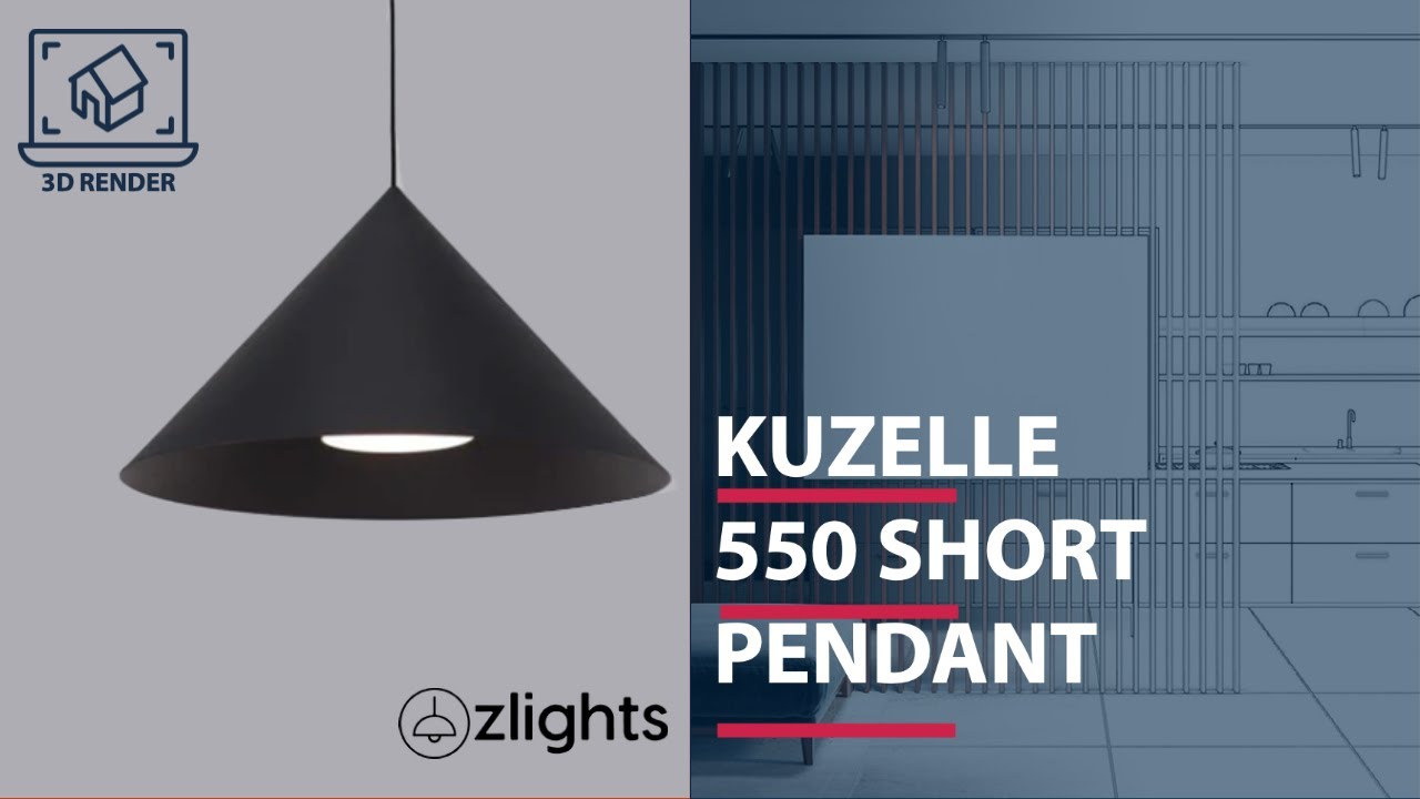 Kuzelle 550 Short | Bespoke Lighting Design | 3D Visualisation | Australia