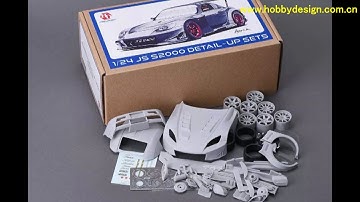 124 JS S2000 Detail up Sets Resin+PE+Decals+Metal parts HD03 0362