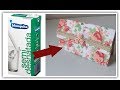 DIY - Reciclado de caja de leche - Manualidades - Reciclaje